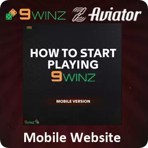 9 Winz Mobile Website