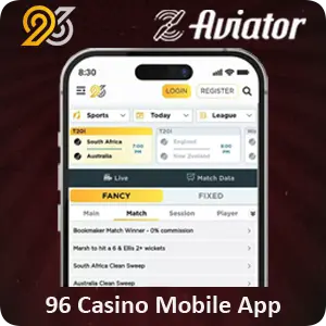 96 Casino Mobile App