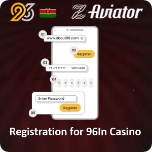 Registration for 96In Casino