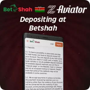 Depositing at Betshah