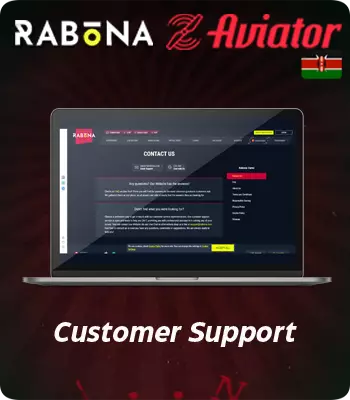 Rabona Customer Supportaviator rabona