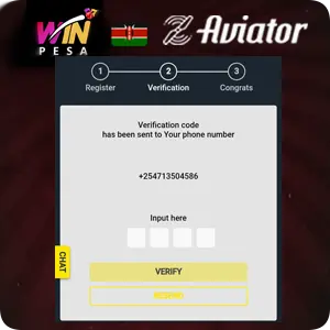 Account Verification at WinPesawin pesa aviator login