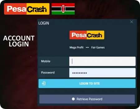pesacrash login information for Kenyans